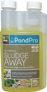 PondPro Sludge Away Pond Treatment – 100% Natural - 500mL