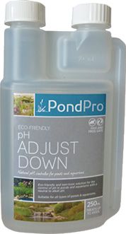 PondPro Adjust Down Pond Treatment – 100% Natural - 250mL